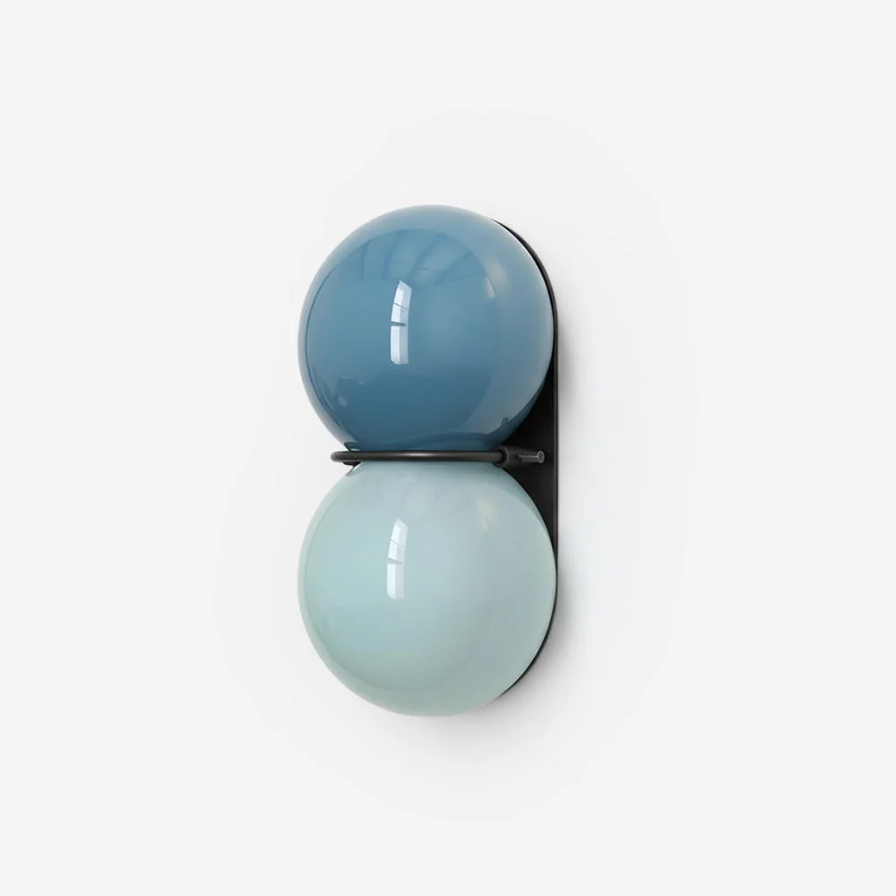 Twin Orb Wall Lights for Modern Interiors